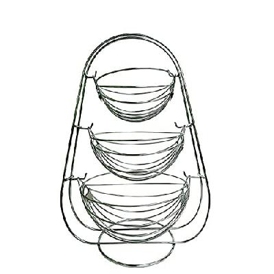 Swadhin Stainless Steel 3 Layer Stand
