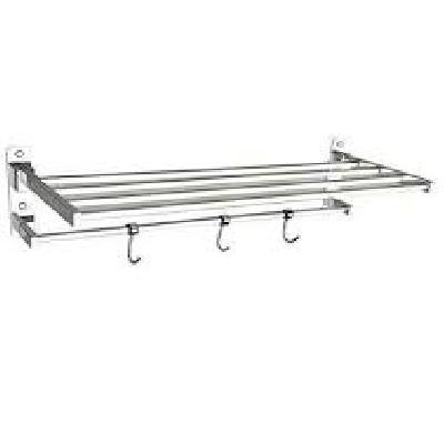 Swadhin Stainless Steel Chrome Finish  Towel Stand