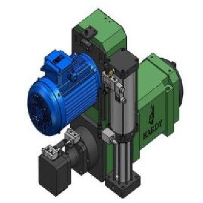 Boring / Milling Head Unit With Unclamping Cylinder