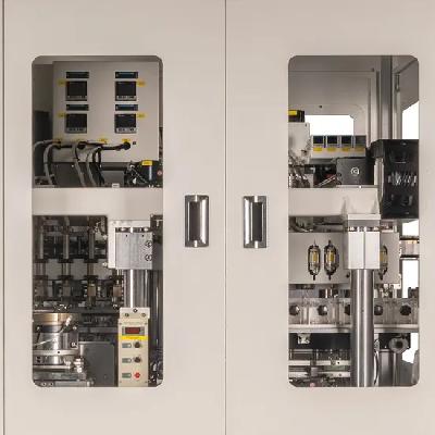 Capacitor Grooving and Pressing Machine