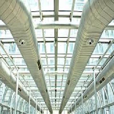 Flat Oval Air Conditioning Duct