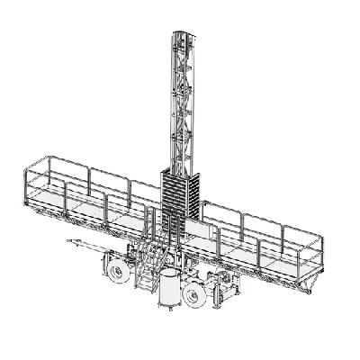 Work Platform Rack And Pinion