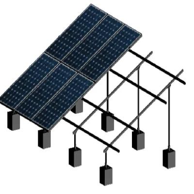 Roof Top Solar Panel Mounting Structure