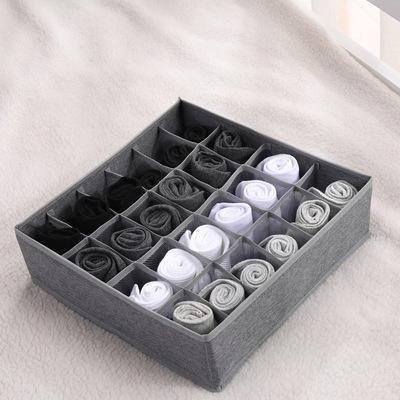 24 Pocket Socks Organizer Woven Material