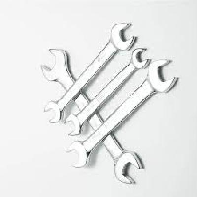 Double Open End Jaw Spanners Set