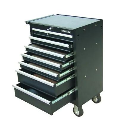Stanley 93-547-23id Tools Storage Roller Cabinet With 7 Drawers (black)