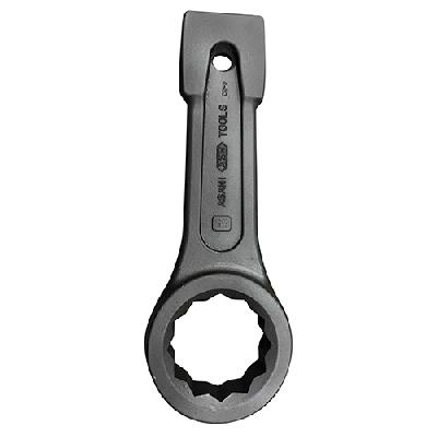 Deep Offset Slogging Ring Spanner Round Handle