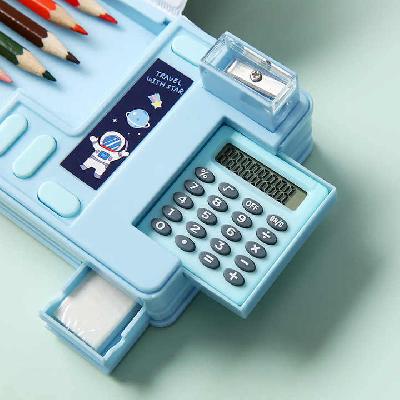 Calculator Pencil Box