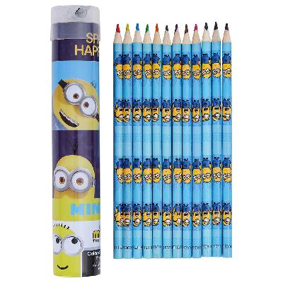Minion Shape Pencil Box Me2 12Pcs