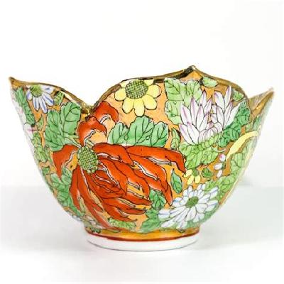 Bowl-Single-Lotus Golden 