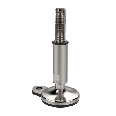 Stainless Steel Leveling Feet with Rubber Pad