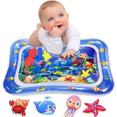 Safeseed Baby Play Water Mat Patted Pad Toy Tummy Time Inflatable Floor Cushion
