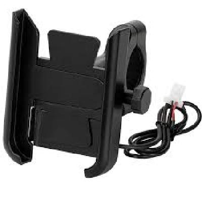 SAFESEED Bike Mobile Mount With USB Charger Mobile Holder