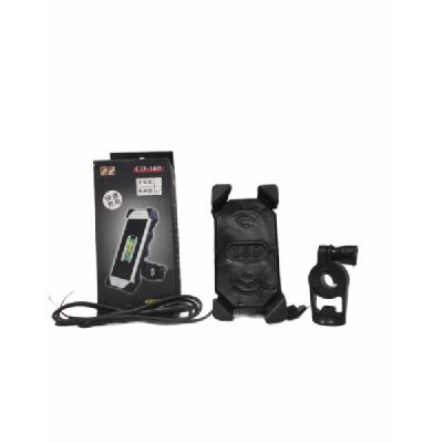 Safeseed Cd-169 Phone Holder With Usb Charger 5 A Bike Mobile Charger