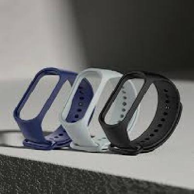 Safeseed Replacement Straps for Xiaomi Mi Band 3 and 4 - Plain Design