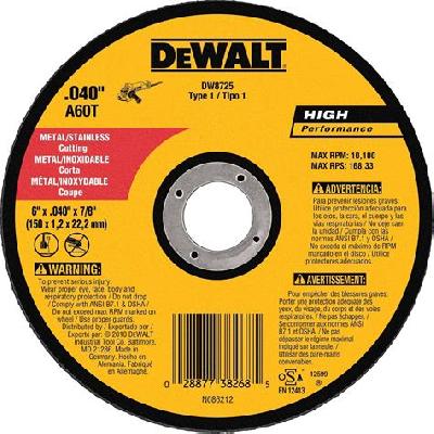 DEWALT CUT OFF WHEEL