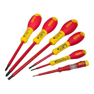 Stanley 6pcs Vde Screwdriver Set