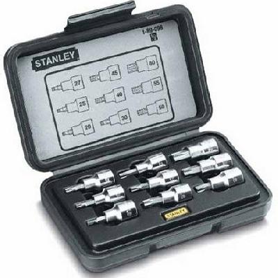 STANLEY 9PCS TORX BIT SOCKET SET