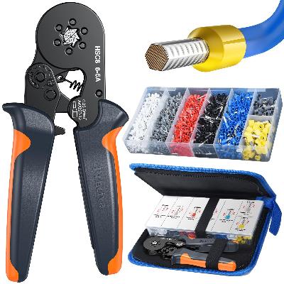 Blazon Tools Chakra 16 Ferrule Crimping Tool Self-adjustable Cable End Sleeves 6-16mm2 10-5 Awg