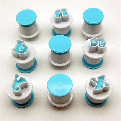 Alphabet Plunger Baking Tools