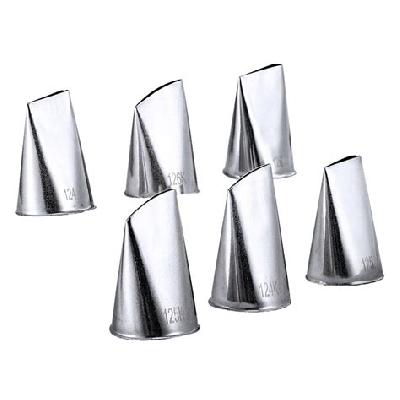 Icing Nozzle 6 pcs with piping bag