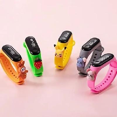 Multi color kids watch