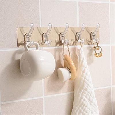Self Adhesive Wall Mounted Hooks Strip