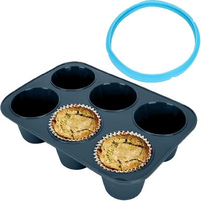 Silicone 6 Cups Muffin Tray