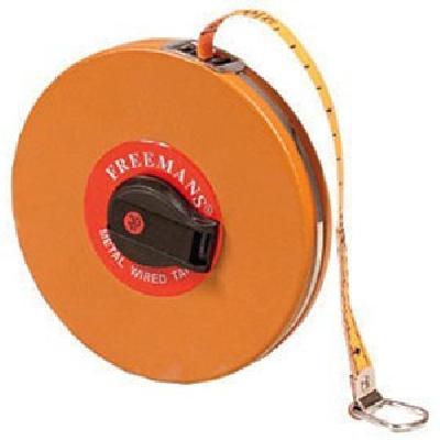 Metal Wired Leatherette Measuring Tape