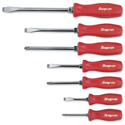Red Handle Screwdriver Set