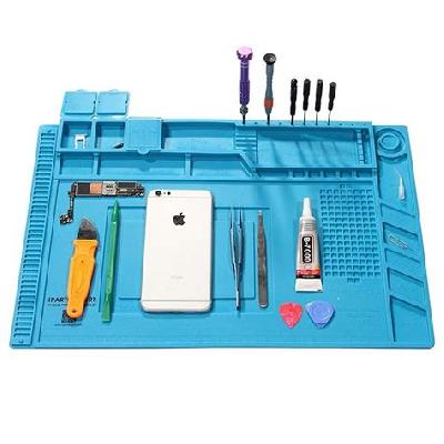 Mobile Repairing Red Silicone Mat