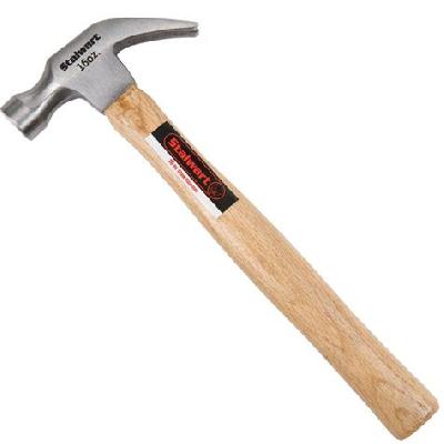 Claw Hammer With Wooden Handle