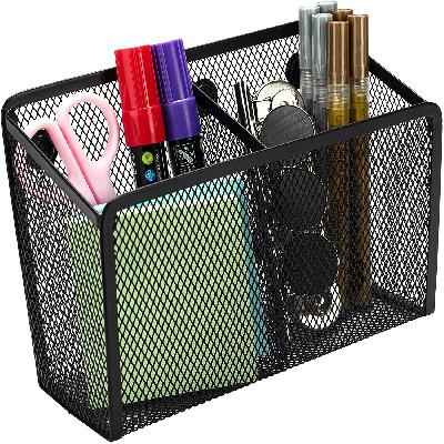 Table Clock Pen Holder