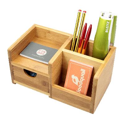 B70 - Table Buddy: Pen Stand With Sliding Drawers