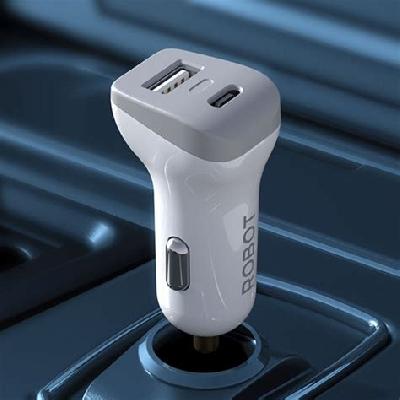 C09 - Backlit Car Charger ( Dual USB Ports)