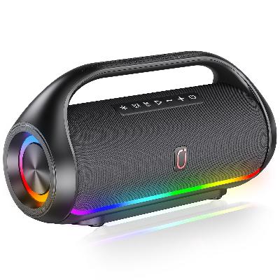 C90 - Yoroto Bluetooth Table Speaker  Powerful Bass  Handsfree Call Support  Fm Usb  Tf Card