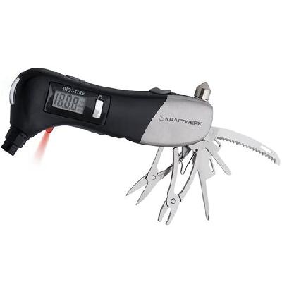 G18 Digital Tyre Pressure Gauge With 7 Emergency Tools