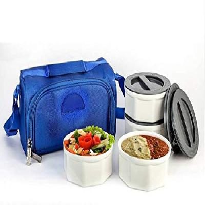 H101 - Zippy Delight: 4 Container Lunch Box (plastic Containers)