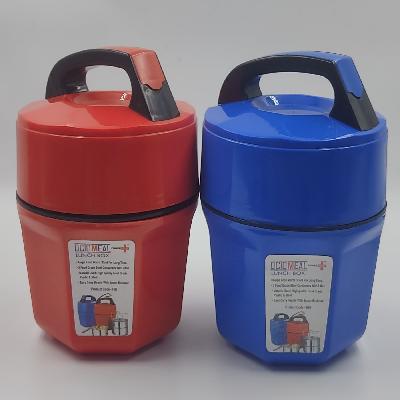 H87 - Power Plus Octomeal Lunch Box - 3 Containers (Steel)