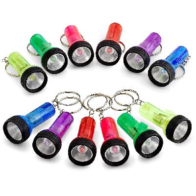J80 - Flashlight Style Keychain With Torch