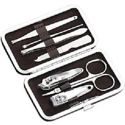 N11 - Premium Manicure Kit In Leatherette Case (7 Pc.) - Sma