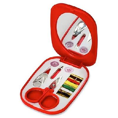 N18 - Folding Mirror With Sewing Kit