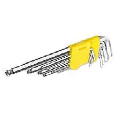 9 Pc Hex Ball Long Key Set