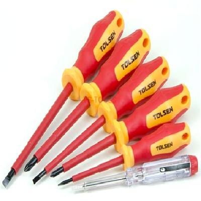 Insulated Flat Tip Screwdriver