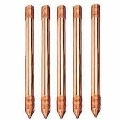 Chemical Gi Earthing Electrode Copper Electrode , Copper Bonded Rod