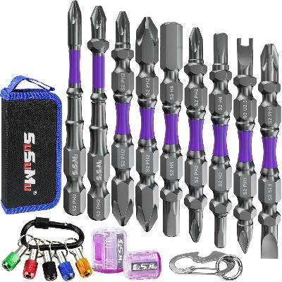 Magnetic Double End Drill Bit Set
