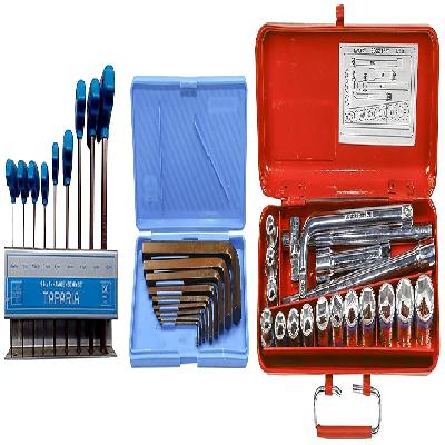 Taparia S23M S23H 1 2-Inch Square Drive Socket Set