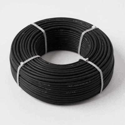Black Electric Power Cable