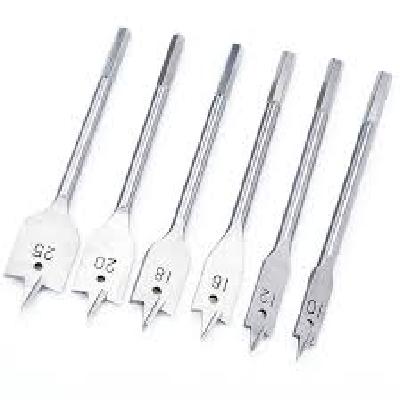 6 Pieces Wood Flat Bits