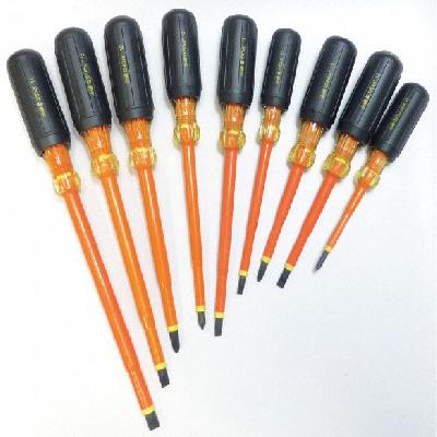 Insulated Vinyl Grip Screwdriver Set